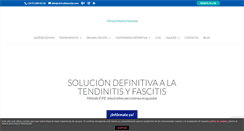 Desktop Screenshot of clinicafisiovida.com